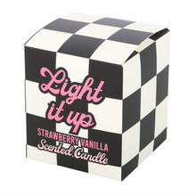Load image into Gallery viewer, Light It Up Strawberry Vanilla Candle
