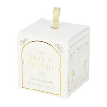 Load image into Gallery viewer, The Story of Serenity Coconut &amp; Vanilla Candle
