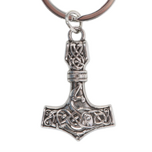 Load image into Gallery viewer, Mjölnir Hammer Keyring
