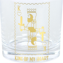 Load image into Gallery viewer, King of My Heart Drinking Glass
