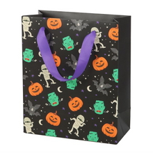 Load image into Gallery viewer, 23cm Medium Monster Mash Print Gift Bag
