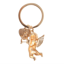 Load image into Gallery viewer, Cupid&#39;s Delivery Cherub Keyring
