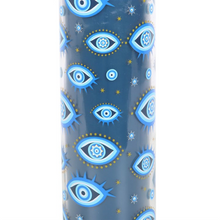 Load image into Gallery viewer, All Seeing Eye Print White Rose Tube Candle
