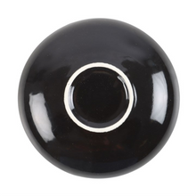 Load image into Gallery viewer, Round Black Talking Board Trinket Dish
