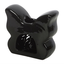 Load image into Gallery viewer, Black Cut-Out Butterfly Oil Burner
