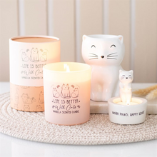 Load image into Gallery viewer, White Happy Cat Oil Burner
