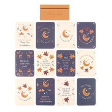 Load image into Gallery viewer, Autumn Magic Affirmation Cards with Wooden Stand
