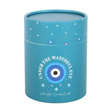 Load image into Gallery viewer, Under Watchful Eyes White Rose Candle with Crystals
