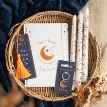 Load image into Gallery viewer, Set of 3 Harvest Moon Taper Candles
