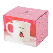 Load image into Gallery viewer, Love Bug Mug with 3D Ladybird
