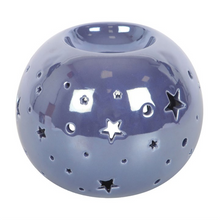 Load image into Gallery viewer, Purple Iridescent Star Oil Burner and Wax Warmer
