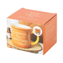 Load image into Gallery viewer, Pumpkin Spice Mug Oil Burner and Wax Warmer
