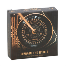 Load image into Gallery viewer, Black Talking Board Incense Holder
