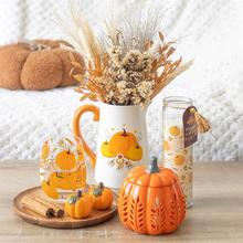 Load image into Gallery viewer, Autumn Pumpkin Ceramic Flower Jug
