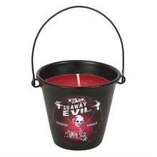 Load image into Gallery viewer, Go Away Evil Candle Bucket
