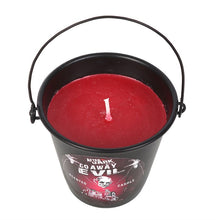 Load image into Gallery viewer, Go Away Evil Candle Bucket
