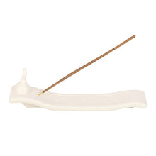 Load image into Gallery viewer, Geometric Crescent Moon Incense Ash Catcher
