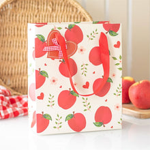 Load image into Gallery viewer, 23cm Medium Apple Print Gift Bag
