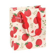 Load image into Gallery viewer, 23cm Medium Apple Print Gift Bag
