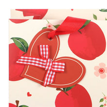 Load image into Gallery viewer, 23cm Medium Apple Print Gift Bag
