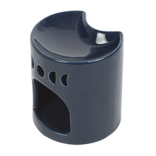 Load image into Gallery viewer, Blue Crescent Moon Oil Burner
