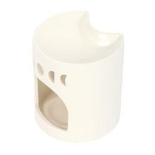 Load image into Gallery viewer, White Crescent Moon Oil Burner
