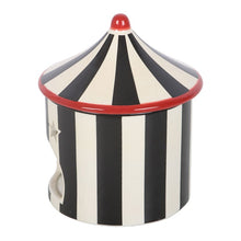 Load image into Gallery viewer, Black Striped Circus Tent Oil Burner
