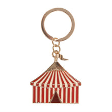 Load image into Gallery viewer, Circus Tent Keyring
