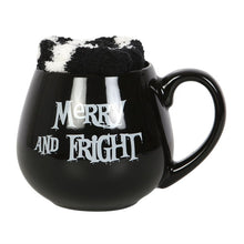 Load image into Gallery viewer, Merry and Fright Mug and Socks Set
