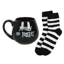 Load image into Gallery viewer, Merry and Fright Mug and Socks Set

