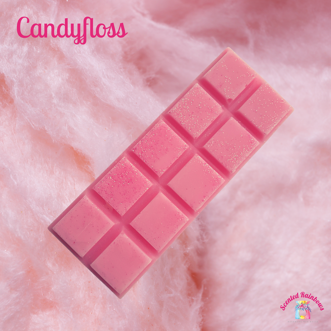 Candyfloss Wax Melt Snap Bar