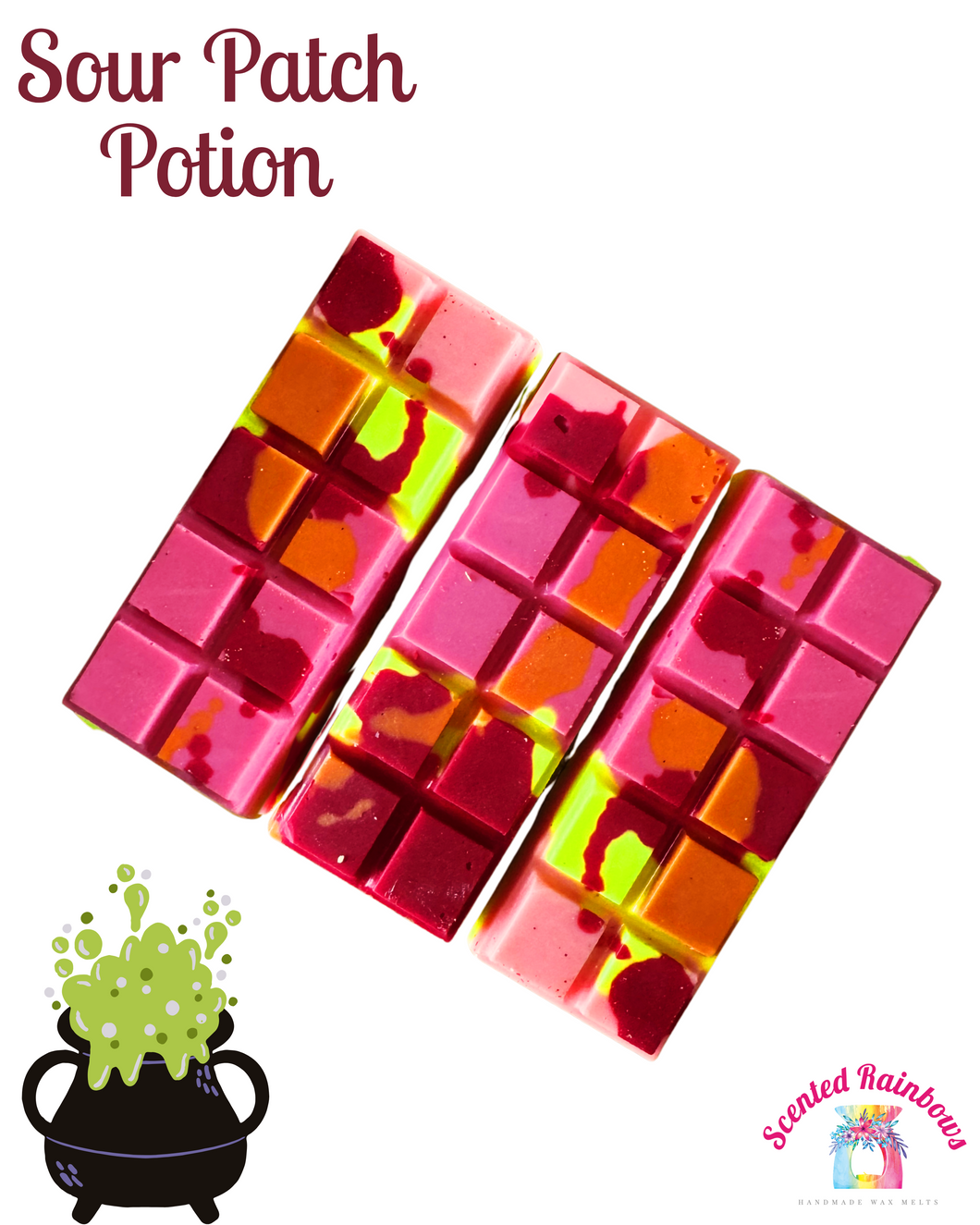 Sour Patch Potion Wax Melt Snap Bar