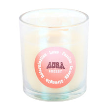 Load image into Gallery viewer, Aura Energy Juicy Raspberry Iridescent Candle
