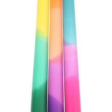 Load image into Gallery viewer, Set of 3 Dipped Aura Energy Taper Candles
