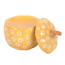 Load image into Gallery viewer, Groovy Floral Pumpkin Oil Burner Wax Warmer
