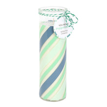 Load image into Gallery viewer, Candy Stripe Peppermint Tube Candle
