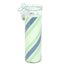 Load image into Gallery viewer, Candy Stripe Peppermint Tube Candle

