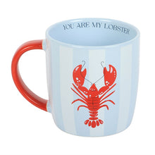 Load image into Gallery viewer, You Are My Lobster Striped Mug

