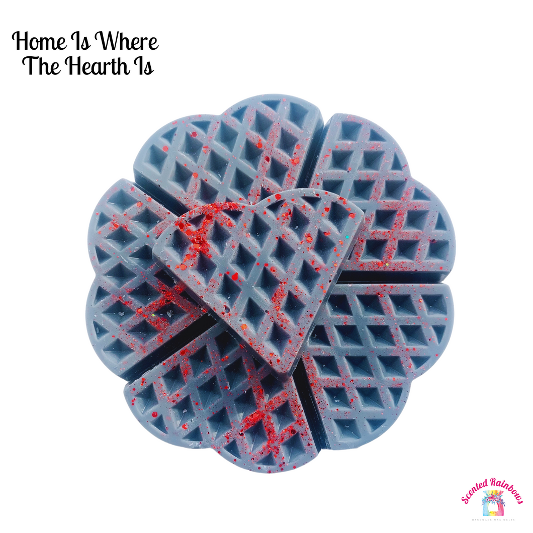 Home Is Where The Hearth Is Wax Melt Waffle