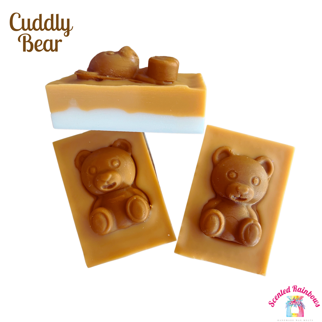 Cuddly Bear Chunky Wax Melt Bar
