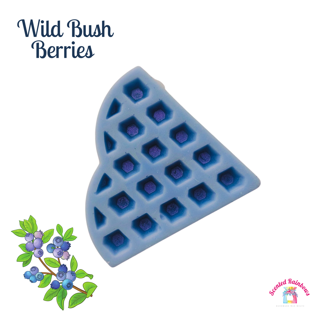 Wild Bush Berries Wax Melt Waffle