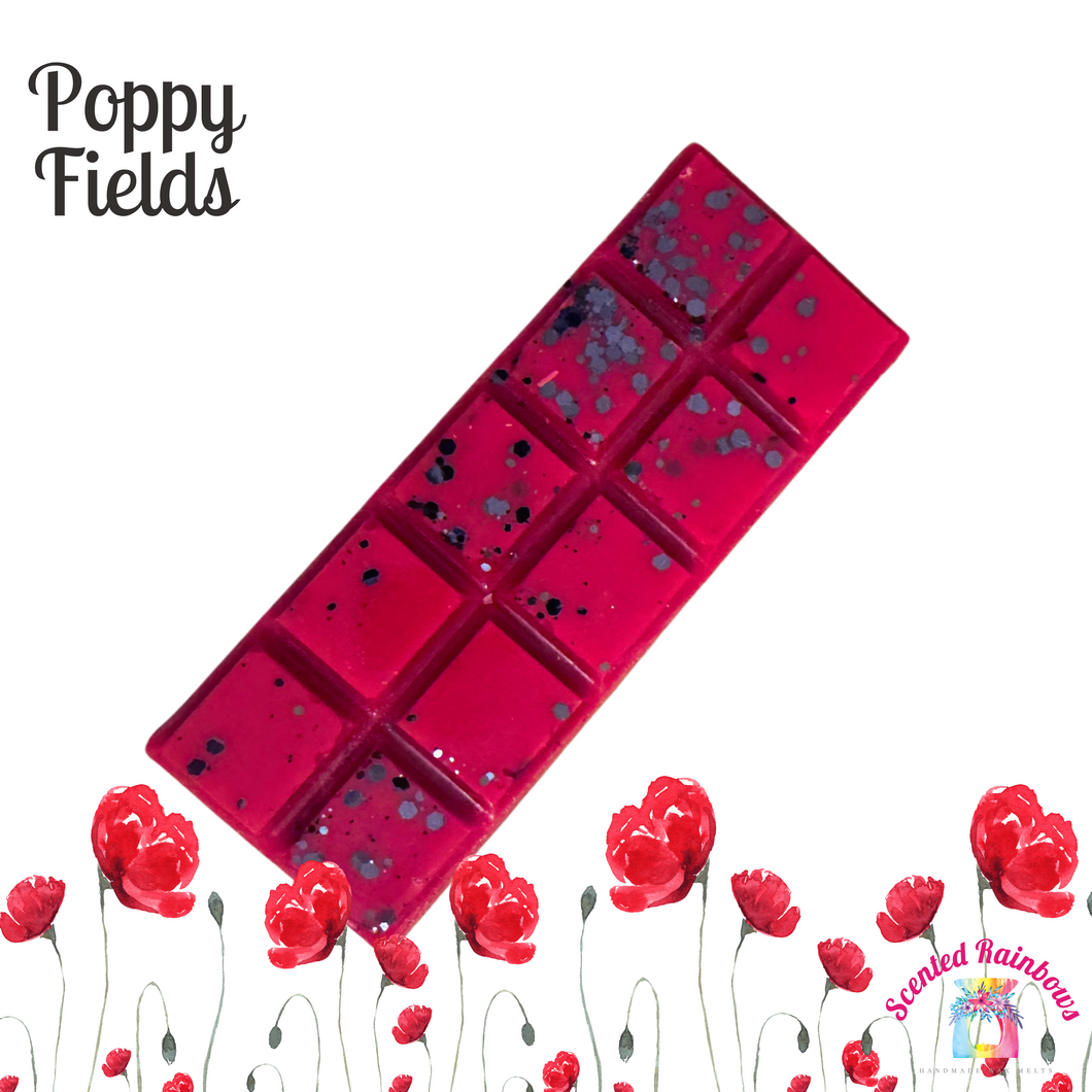 Poppy Fields Wax Melt Bar