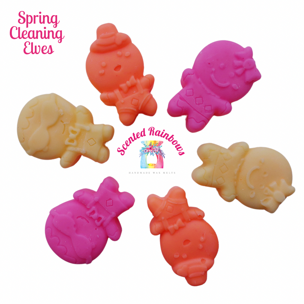 Spring Cleaning Elves Wax Melt Shapes