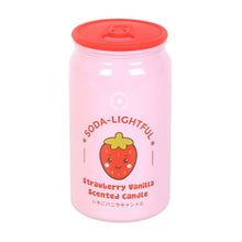 Load image into Gallery viewer, Strawberry Vanilla Soda Can Candle
