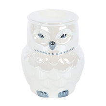 Load image into Gallery viewer, Owl Shaped Iridescent Oil Burner and Wax Warmer
