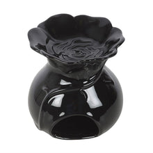 Load image into Gallery viewer, Black Rose Oil Burner
