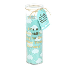 Load image into Gallery viewer, Cloud Print Lavender &amp; Chamomile Tube Candle
