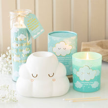 Load image into Gallery viewer, Cloud Print Lavender &amp; Chamomile Candle
