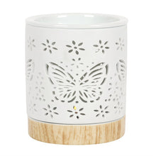Load image into Gallery viewer, Matte Ceramic Butterfly Oil Burner
