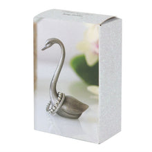 Load image into Gallery viewer, Metal Swan Ring Holder
